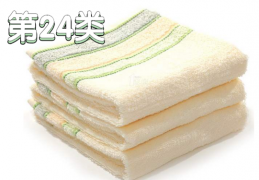 毛巾属于商标的第几类下？